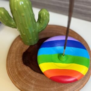 Porta-incenso Arco-Íris