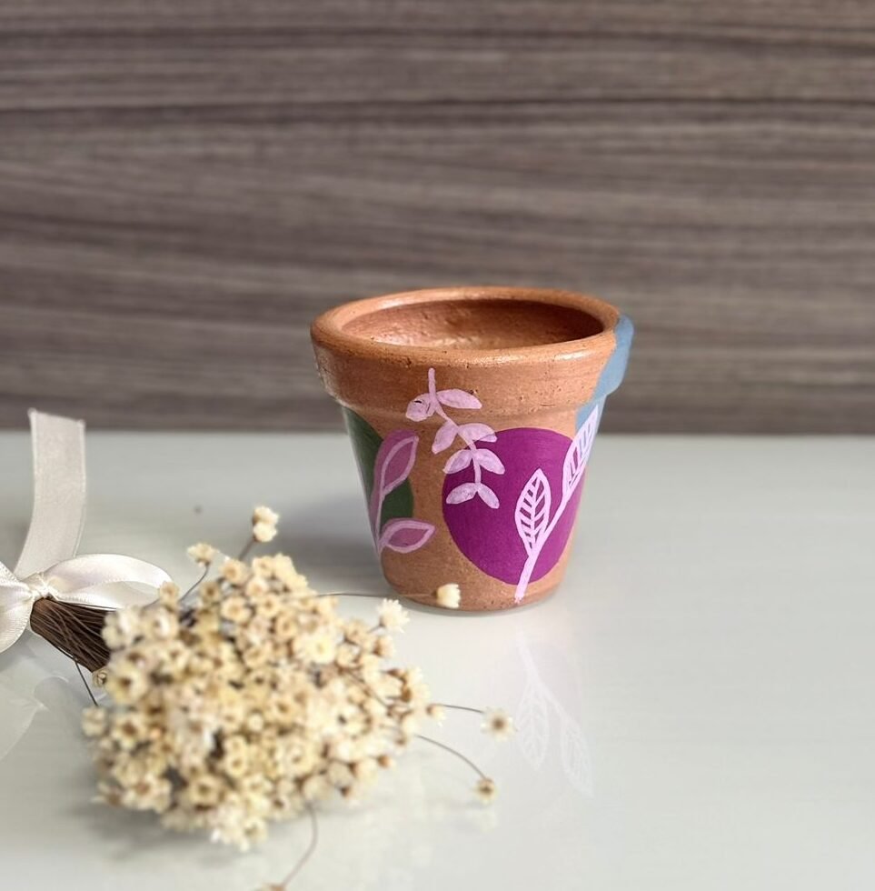 Vaso PP Encanto Oliva