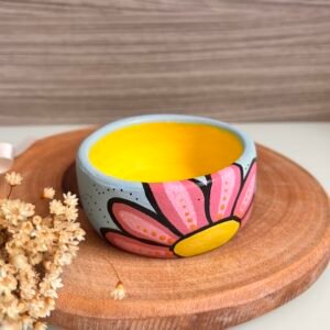 Porta-Joia Coleção Flores (Azul)