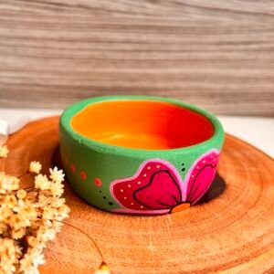 Porta-Joia Coleção Flores (Verde)